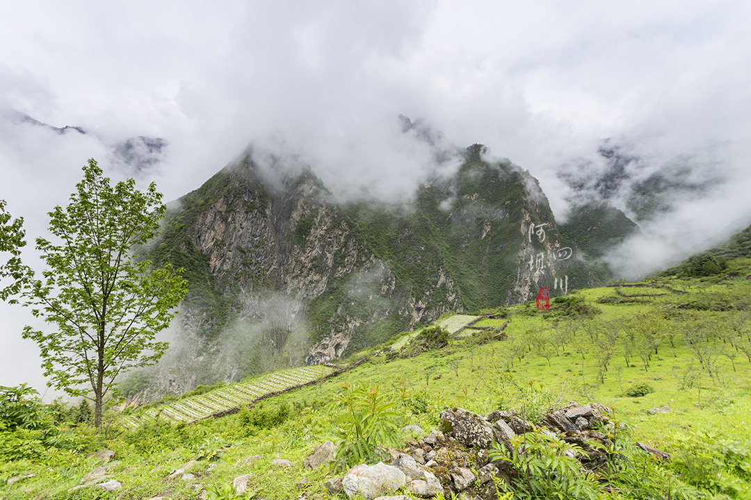 去阿坝探秘云朵上的民族,一位羌族大爷为我唱了一首听不懂的歌